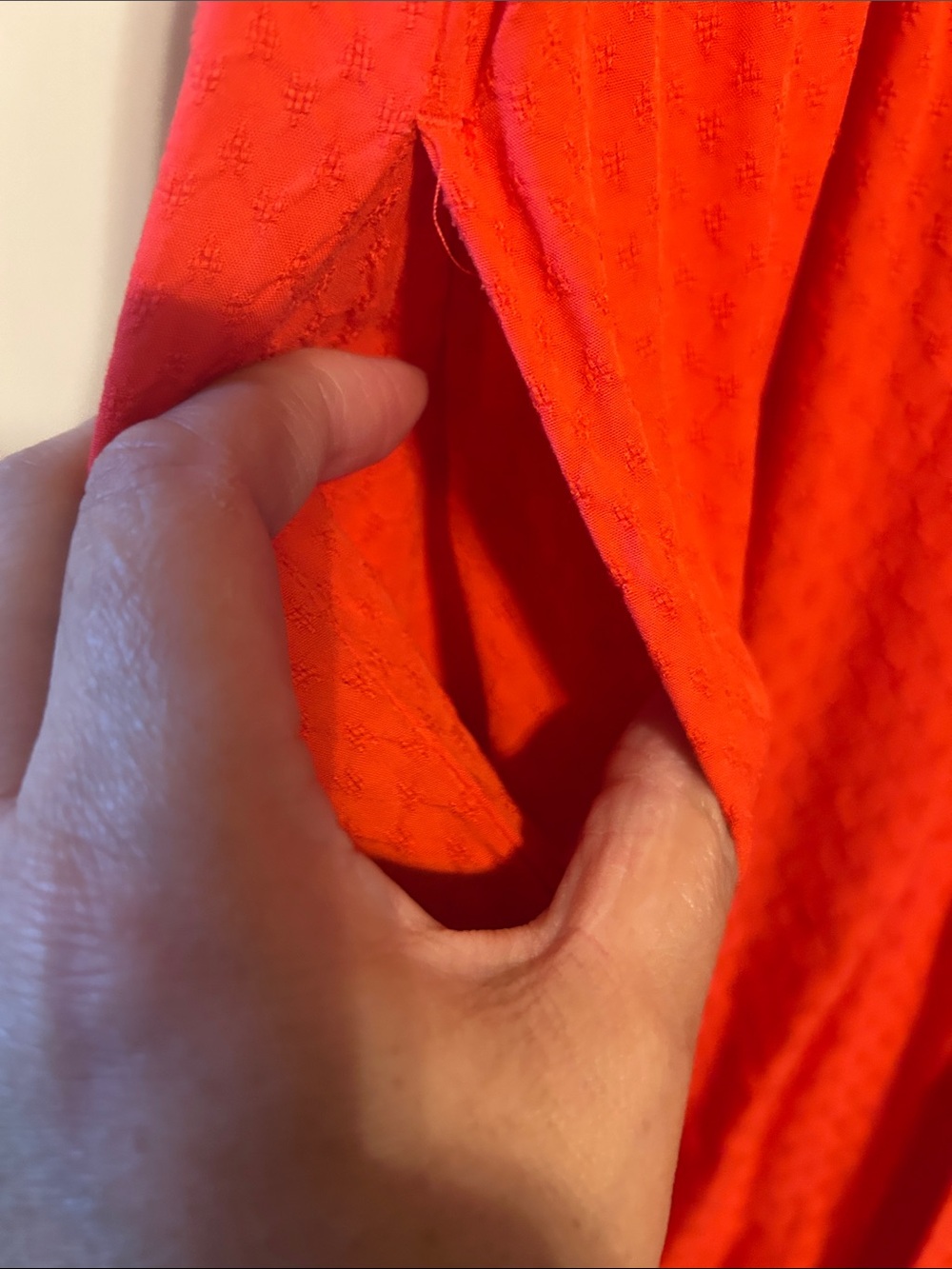 Croft and Barrow Sleeveless coral/Red Midi Dress sz M - Picture 4 of 4